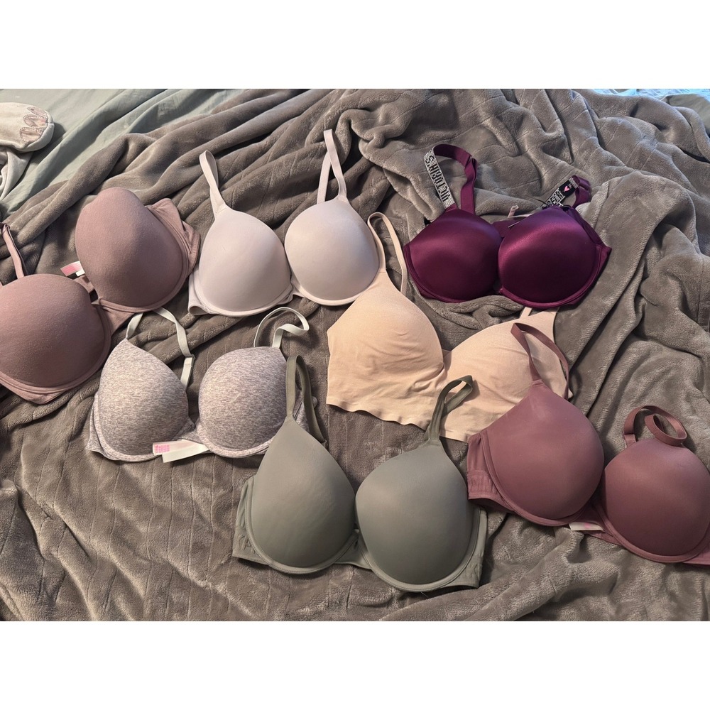 Lot of 7 Victoria's Secret Bras - NWT NWOT Assorted Sizes